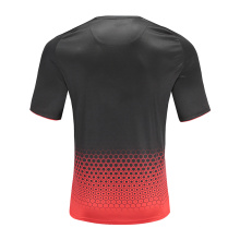 Camiseta de fútbol Dry Fit para hombre roja
